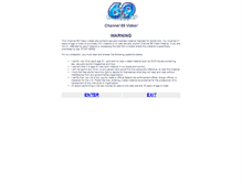 Tablet Screenshot of channel69video.com
